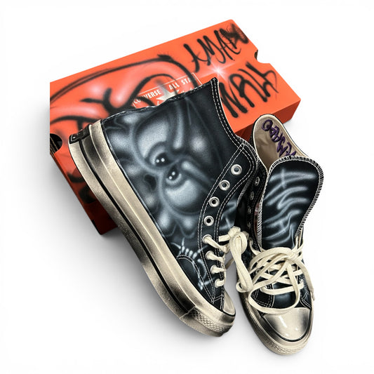 Black chucks 70's