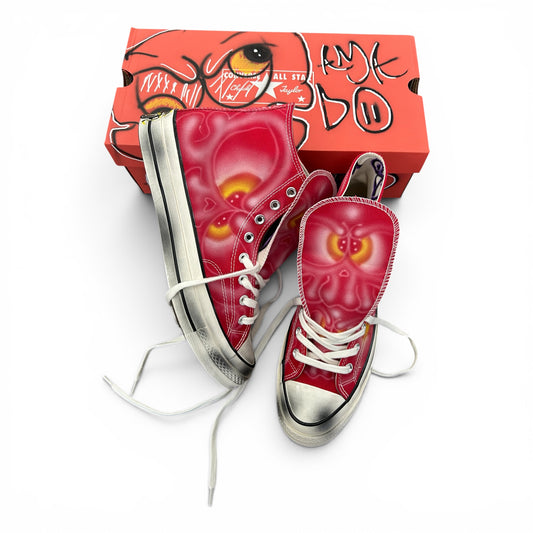 Red skelly chuck 70s <3