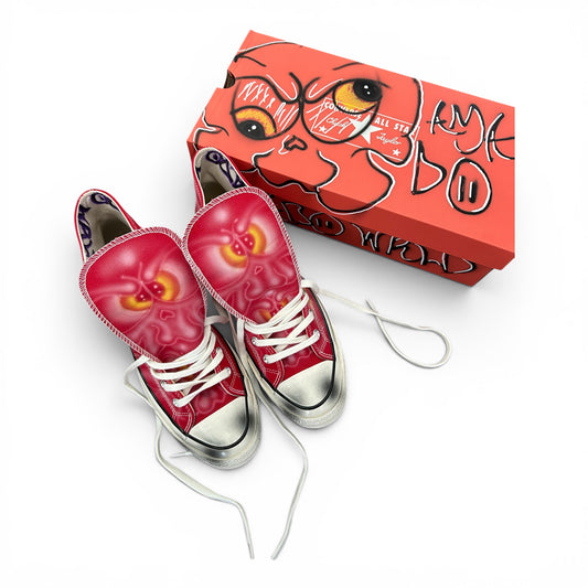 Red skelly chuck 70s <3