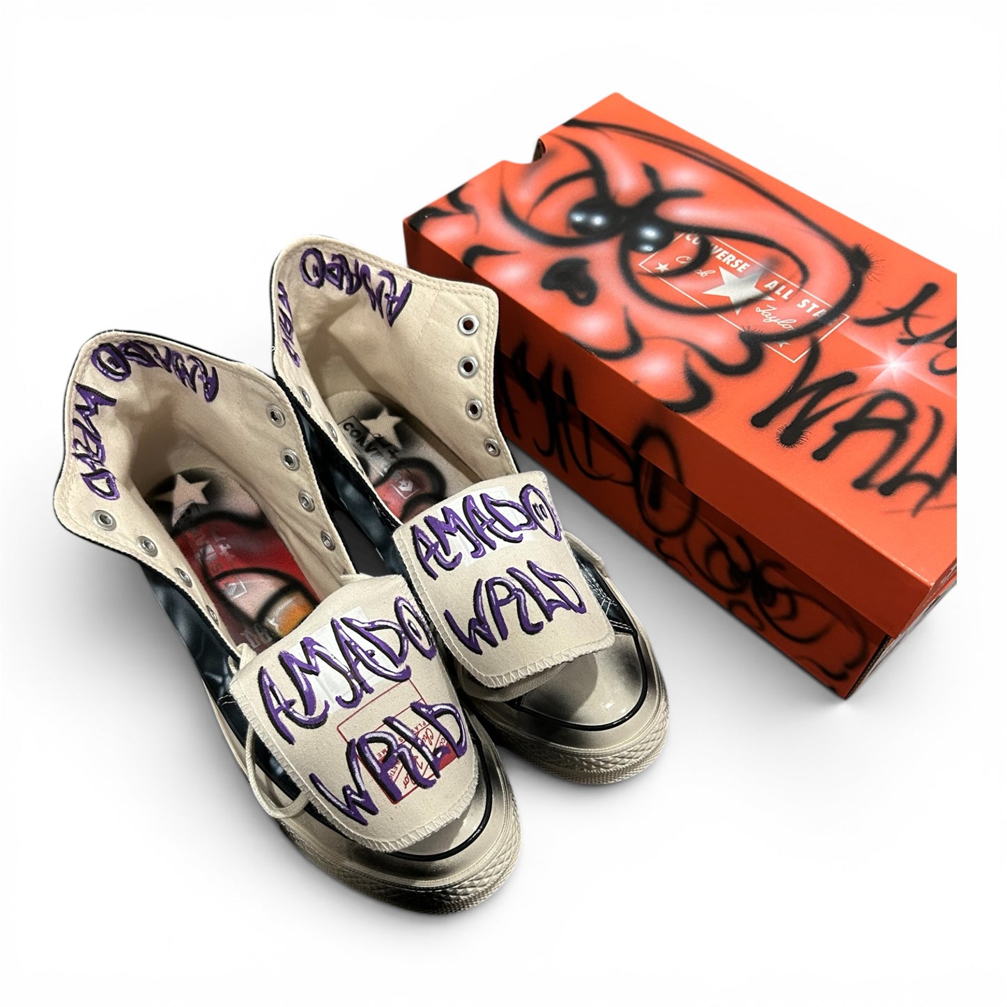 Black chucks 70's